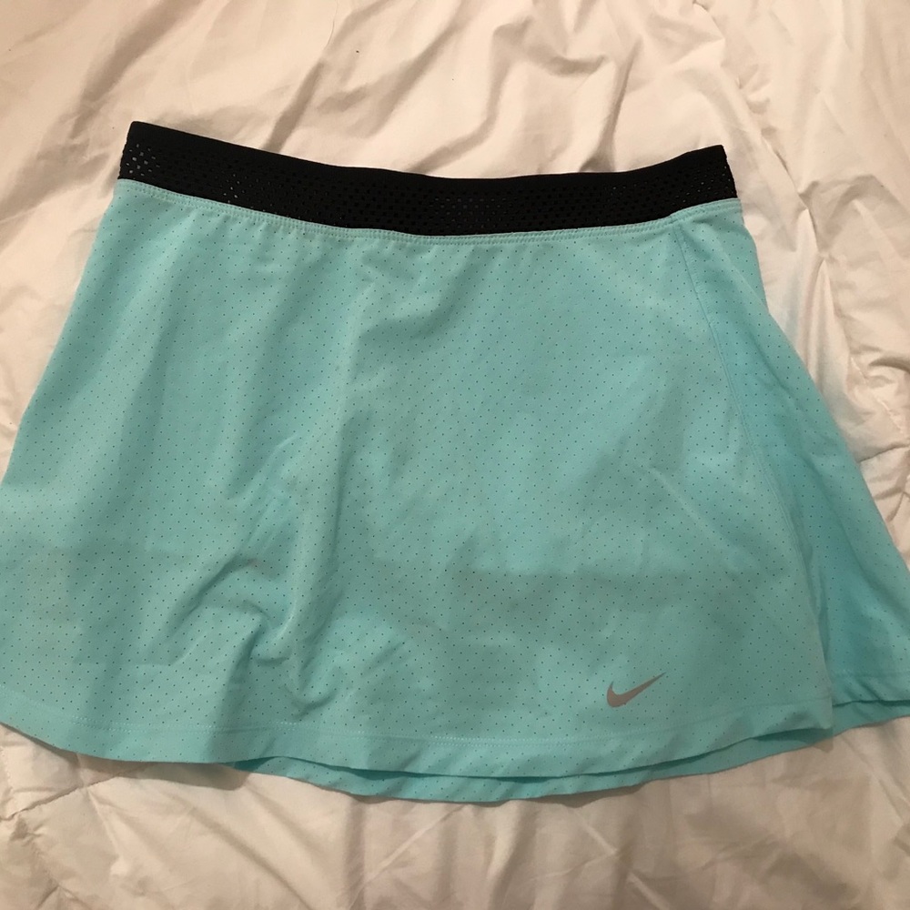 Nike dri-fit tennis skirt in aqua !